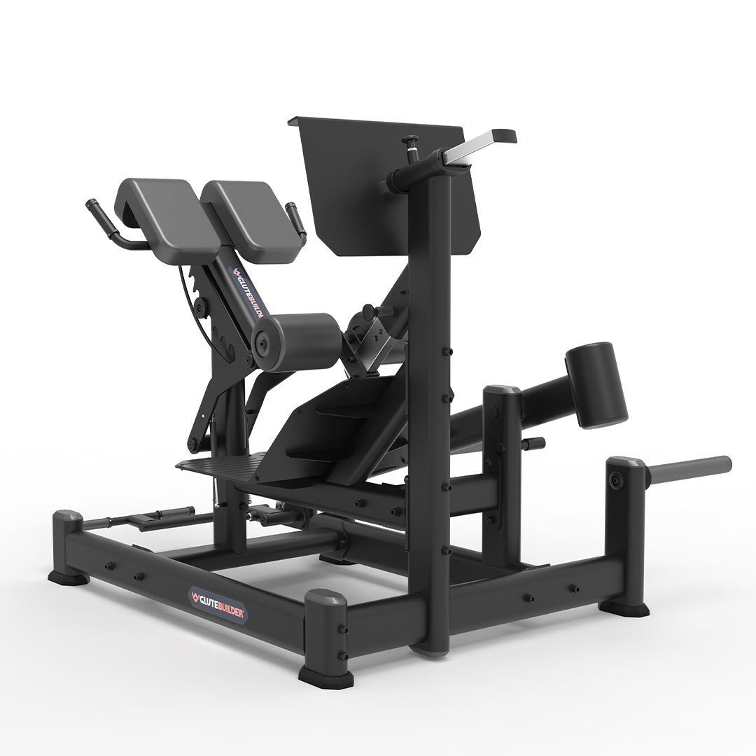 Dual 45 Hip Extension Machine - Professional Home Gym Equipment for Glutes & Hamstrings Workout - Perfect for Strength Training & Physical Therapy