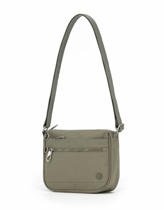 TOSCA TCA980 Anti-Theft Crossbody Bag for Women - Secure & Stylish Taupe Side Bag - Perfect for Travel, Commuting & Daily Use