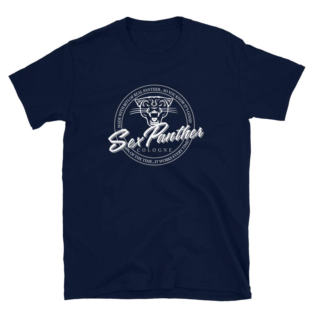 Sex Panther Cologne T-Shirt | Funny Anchorman Inspired Gift for Men | Perfect for Movie Nights & Comedy Fans