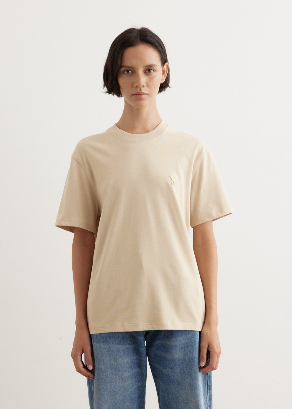 Premium ADC Embossed T-Shirt for Men & Women - Soft Cotton Comfort Fit Tee - Perfect for Casual Wear, Gym, and Everyday Outfits