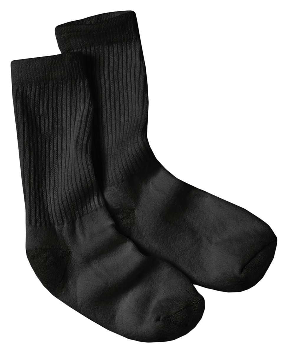 Hanes Women's Moisture-Wicking Crew Socks 6-Pack - Soft Breathable Cotton Socks for Workout, Running, Hiking & Everyday Comfort