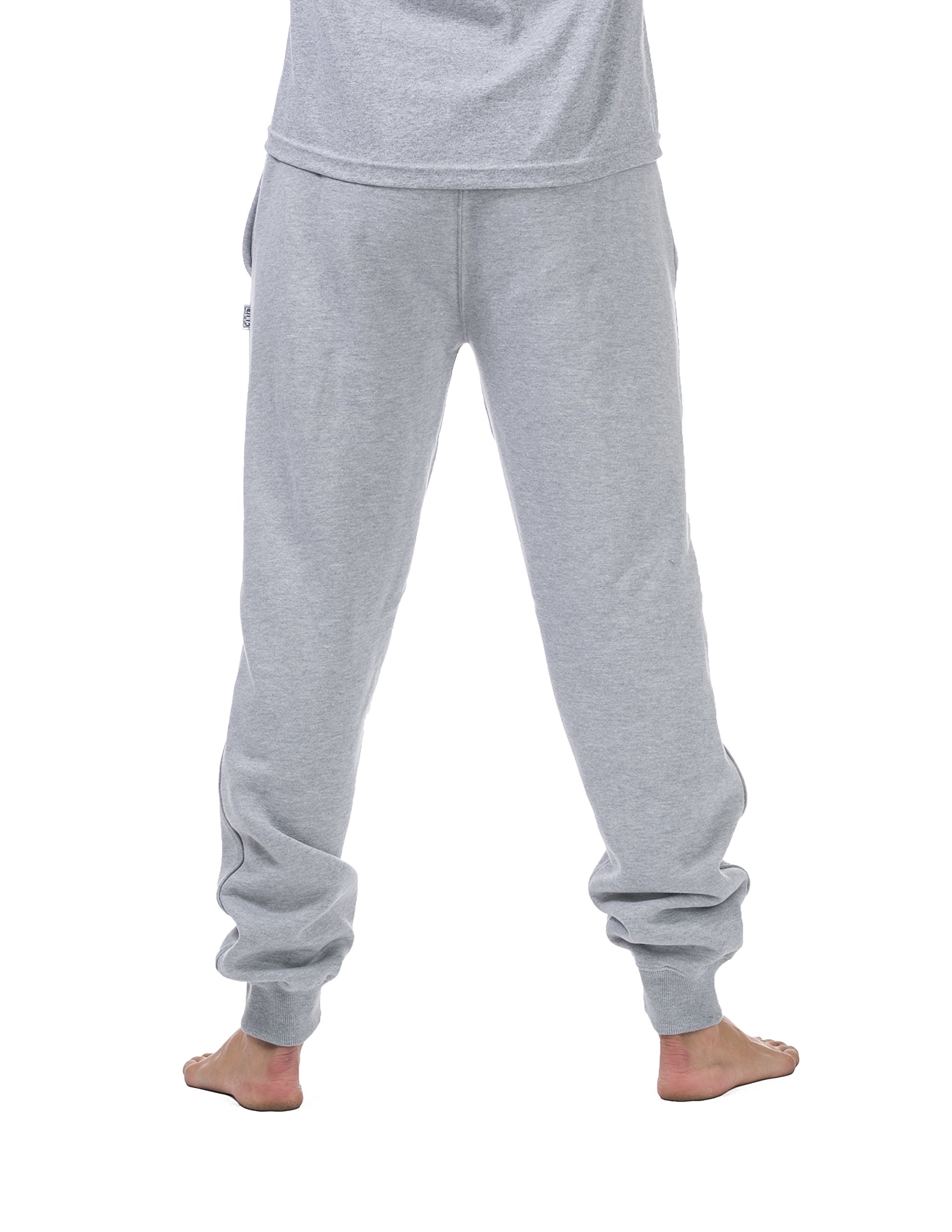 Pro Club Men's Fleece Jogger Pants - Soft & Warm Lounge Pants for Casual Wear, Workout, and Home Relaxation