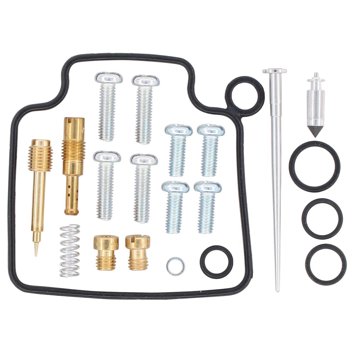 MOTOKU Carburetor Rebuild Kit for Honda Shadow Aero 750 VT750C (2004-2007) - Complete Repair Kit with Gaskets, Jets & Needles - Perfect for Motorcycle Maintenance & Performance Tuning