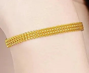 24K Pure Gold Bracelet 999 Solid Gold Bangle - Elegant Butterfly Design, Romantic & Classic Jewelry for Women | Perfect for Gifts, Anniversaries & Special Occasions | 2023 Trendy Collection