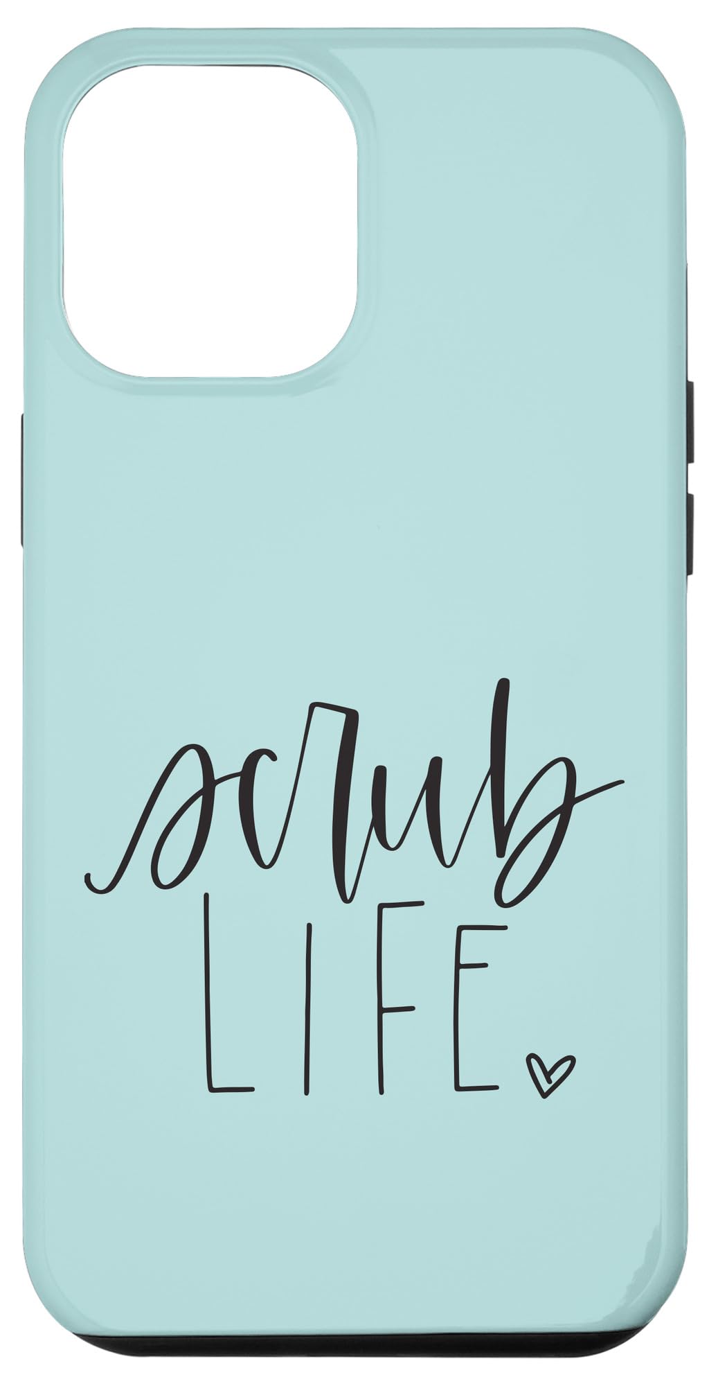 Premium iPhone 12 Pro Max Teal Phone Case - Shockproof Protective Cover with Raised Bezels | Perfect Nurse Gift for Women & Medical Professionals | JLZ031 | Ideal for Hospital Shifts, Daily Use & Travel Protection