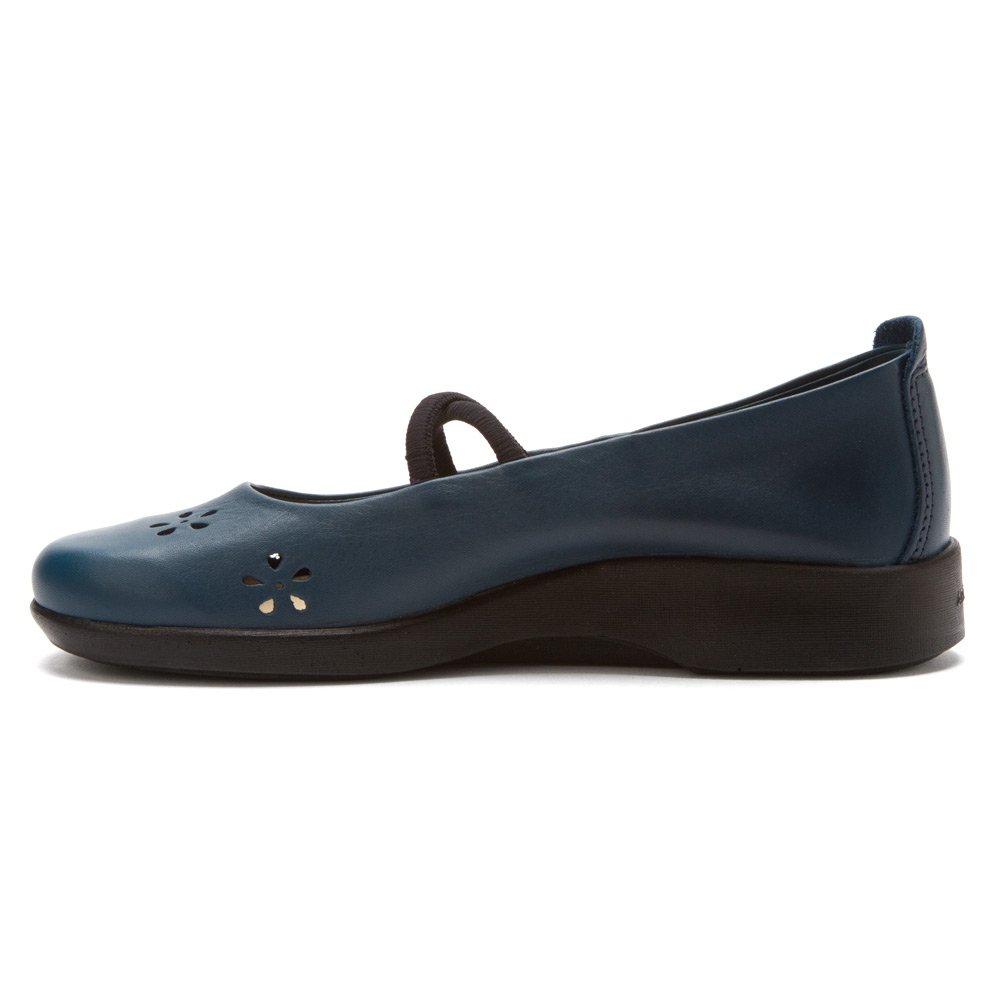 Arcopedico Leather Flower Shoes for Women - Comfortable & Stylish Floral Design Loafers - Perfect for Casual Wear, Office & Travel