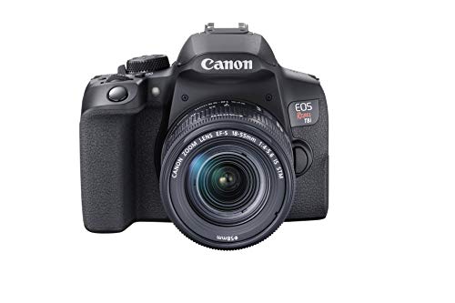Canon EOS Rebel T8i DSLR Camera with 18-55mm Lens Kit - Professional Photography for Beginners, Vlogging & Travel - Includes HD Video & Wi-Fi Connectivity