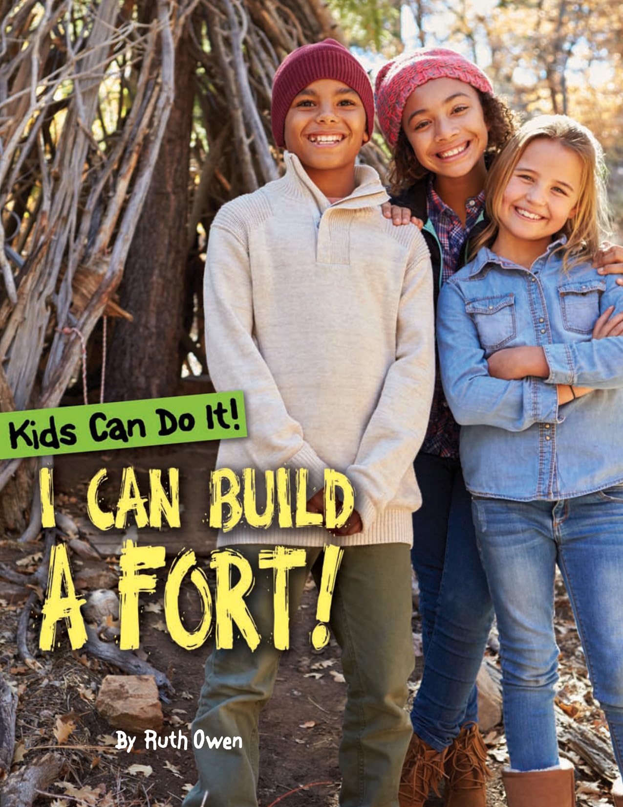 I Can Build a Fort! - DIY Kids Fort Building Kit for Creative Play - Perfect for Indoor & Outdoor Adventures
