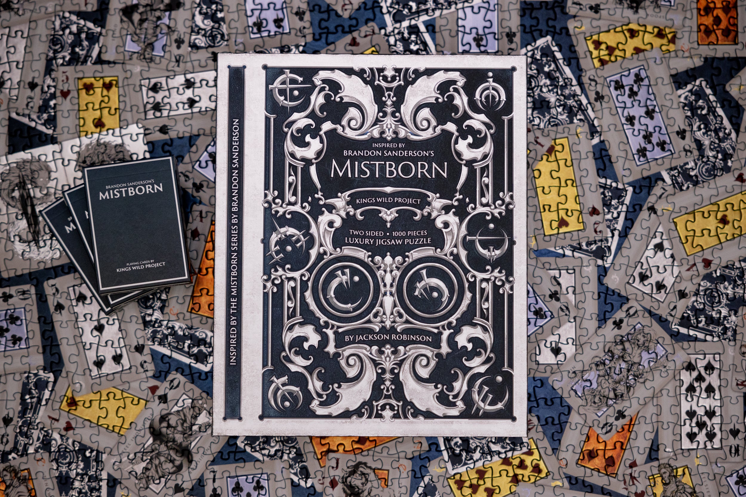 Mistborn Puzzle - Fantasy Book Series Inspired Brain Teaser for Adults & Teens - Perfect for Gifts, Game Nights, and Brandon Sanderson Fans