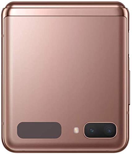 Samsung Galaxy Z Flip 5G Unlocked Smartphone - US Version 256GB Mystic Bronze (Renewed) | Foldable Phone for Work, Travel & Stylish Selfies