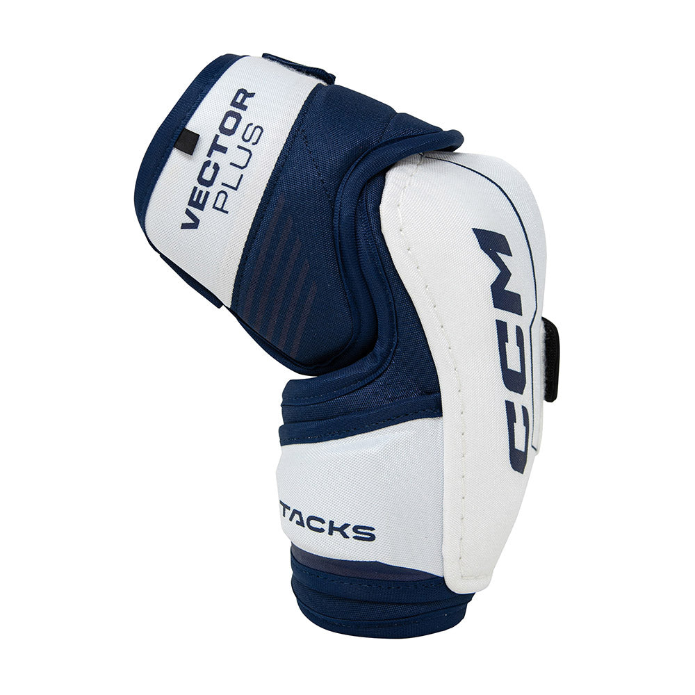 CCM Tacks Vector Plus 2024 Senior Ice Hockey Elbow Pads - Protective Gear for Hockey Players - Perfect for Training & Competitive Games