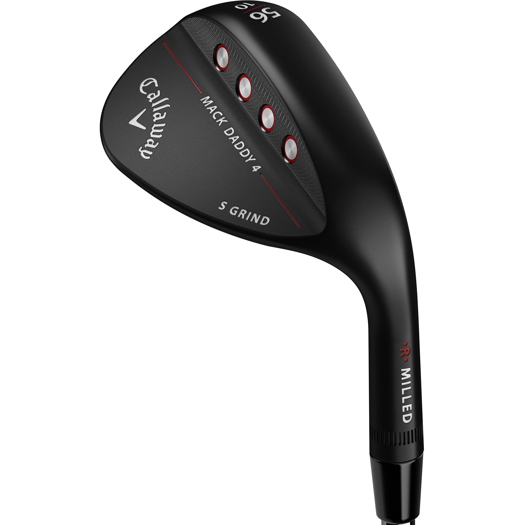 Callaway Mack Daddy 4 Black Golf Wedge for Men - Premium Sand & Lob Wedge for Short Game Precision - Perfect for Bunker Shots, Chipping & Approach Shots on the Course
