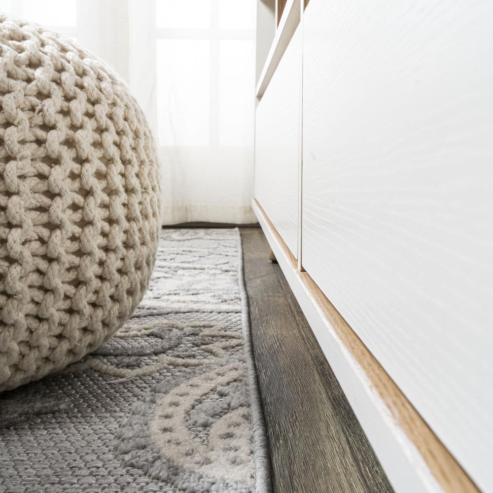 Gordes Paisley High-Low Indoor/Outdoor Area Rug - Soft Bohemian Style Carpet for Living Room, Bedroom, Patio & Deck Decor