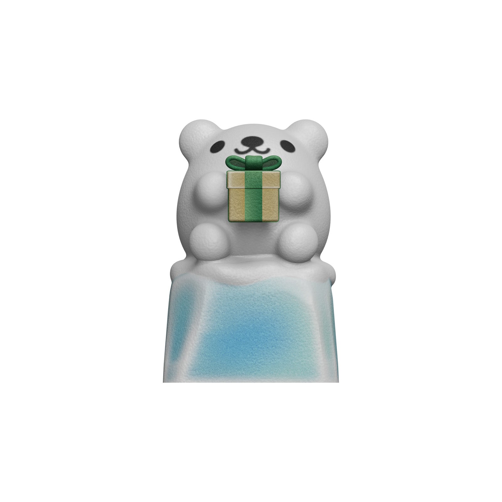 HX3D Custom Keycap - Polar Bear Holiday Collection for Mechanical Keyboards - Perfect for Christmas Gifts & Gaming Setups