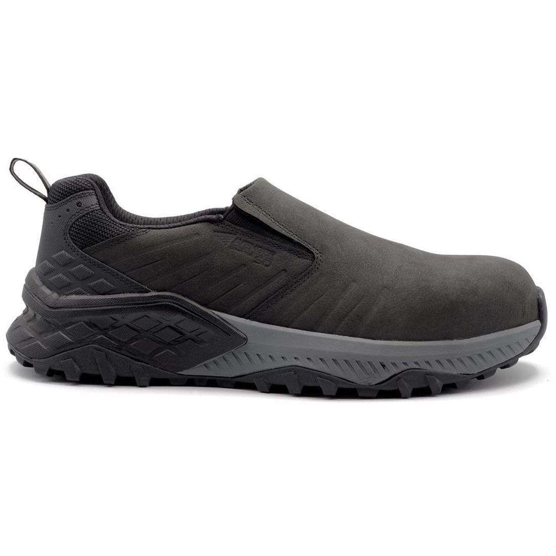 Summit Trail SD 10 Composite Toe Work Shoes for Men - Lightweight Safety Boots with Slip Resistant & Electrical Hazard Protection - Ideal for Construction, Hiking & Outdoor Work (Black)
