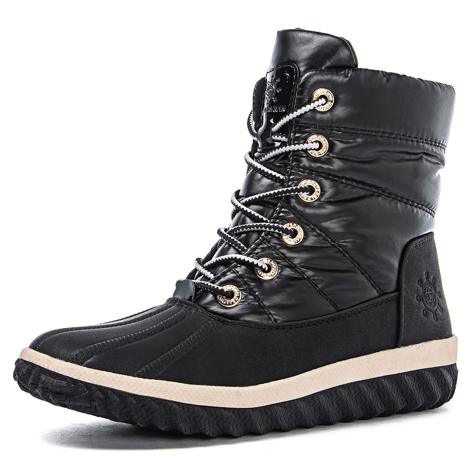 GLOBALWIN Women's Winter Ankle Boots - Waterproof Snow Boots for Women, Warm Fur Lined Slip Resistant Shoes - Perfect for Snowy Weather, Hiking & Outdoor Activities