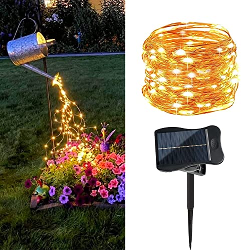 warm white-1 pack solar powered clip