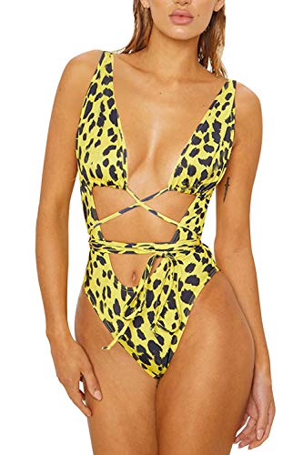 Yellow Leopard Print