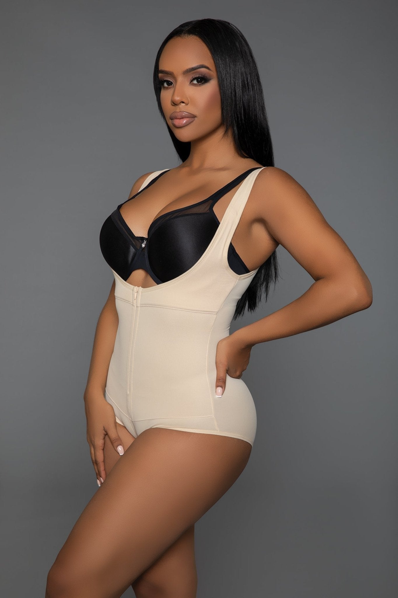 BeWicked Women's Keep It Tight Bodysuit Shaper 2375 - Slimming Shapewear for Women | Tummy Control & Waist Cincher | Perfect Under Dresses for Special Occasions & Everyday Wear