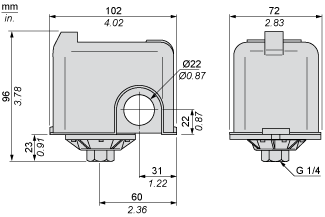 Square D SQD FSG2 1/4