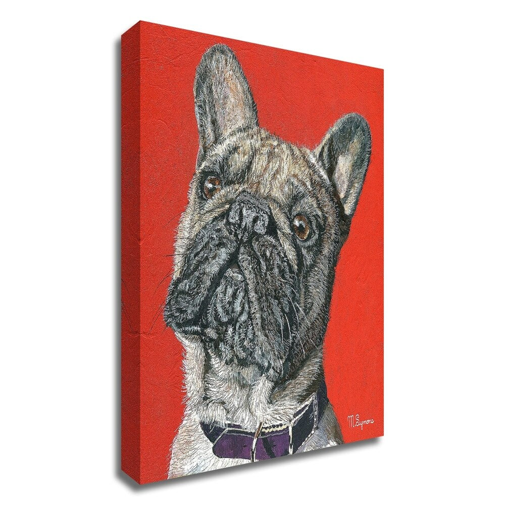 Amour by Melissa Symons - Premium Canvas Wall Art Print - Ready to Hang - Perfect for Living Room, Bedroom & Office Decor