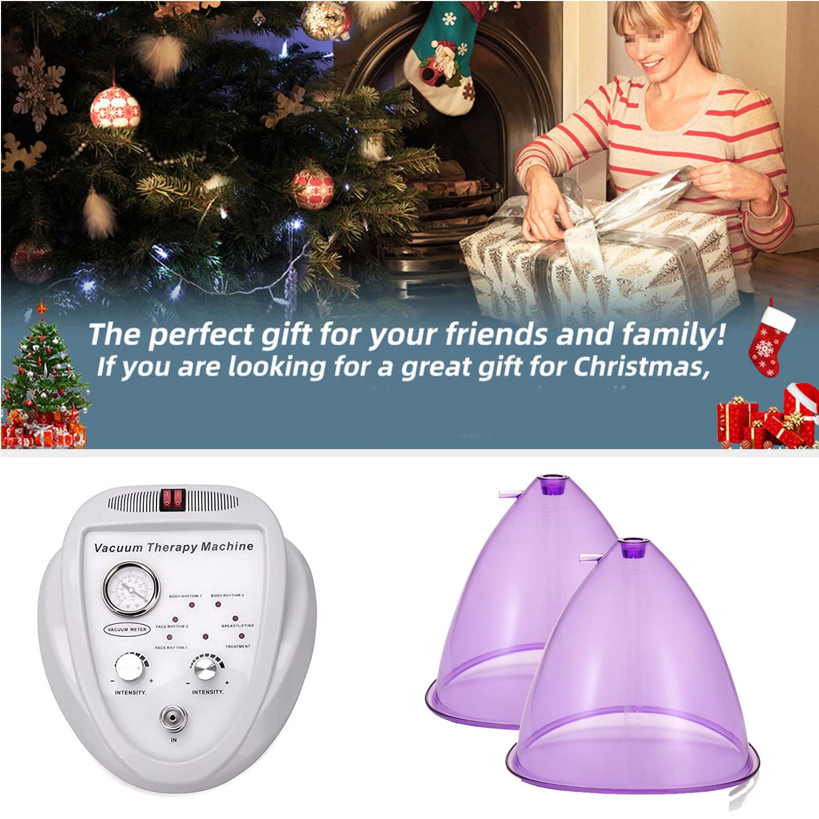 Premium XL Cupping Therapy Set - 180ML Vacuum Suction Cups for Body Contouring & Butt Enhancement | Professional Massage Tools for Cellulite Reduction, Muscle Relaxation & Body Shaping | Perfect for Home Spa, Physical Therapy & Beauty Treatments