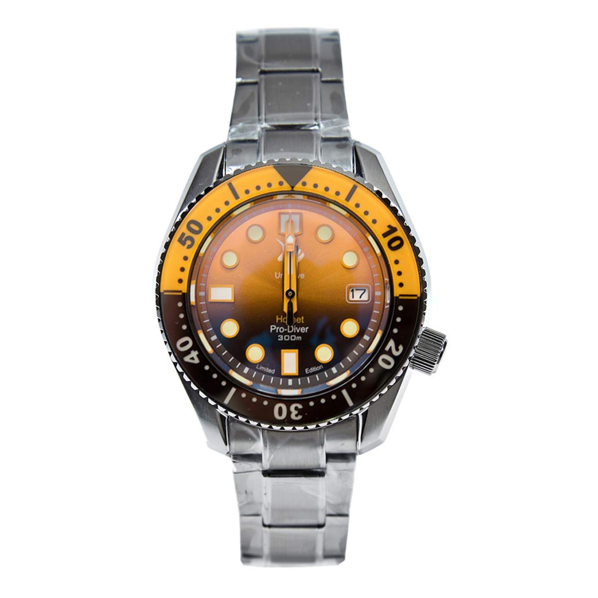 PROXIMA Men's Luxury Automatic Diving Watch - Self-Winding Mechanical Wristwatch with 30 Bar Water Resistance, Stainless Steel Case & Luminous Sapphire Bezel | Perfect for Scuba Diving, Swimming & Outdoor Adventures