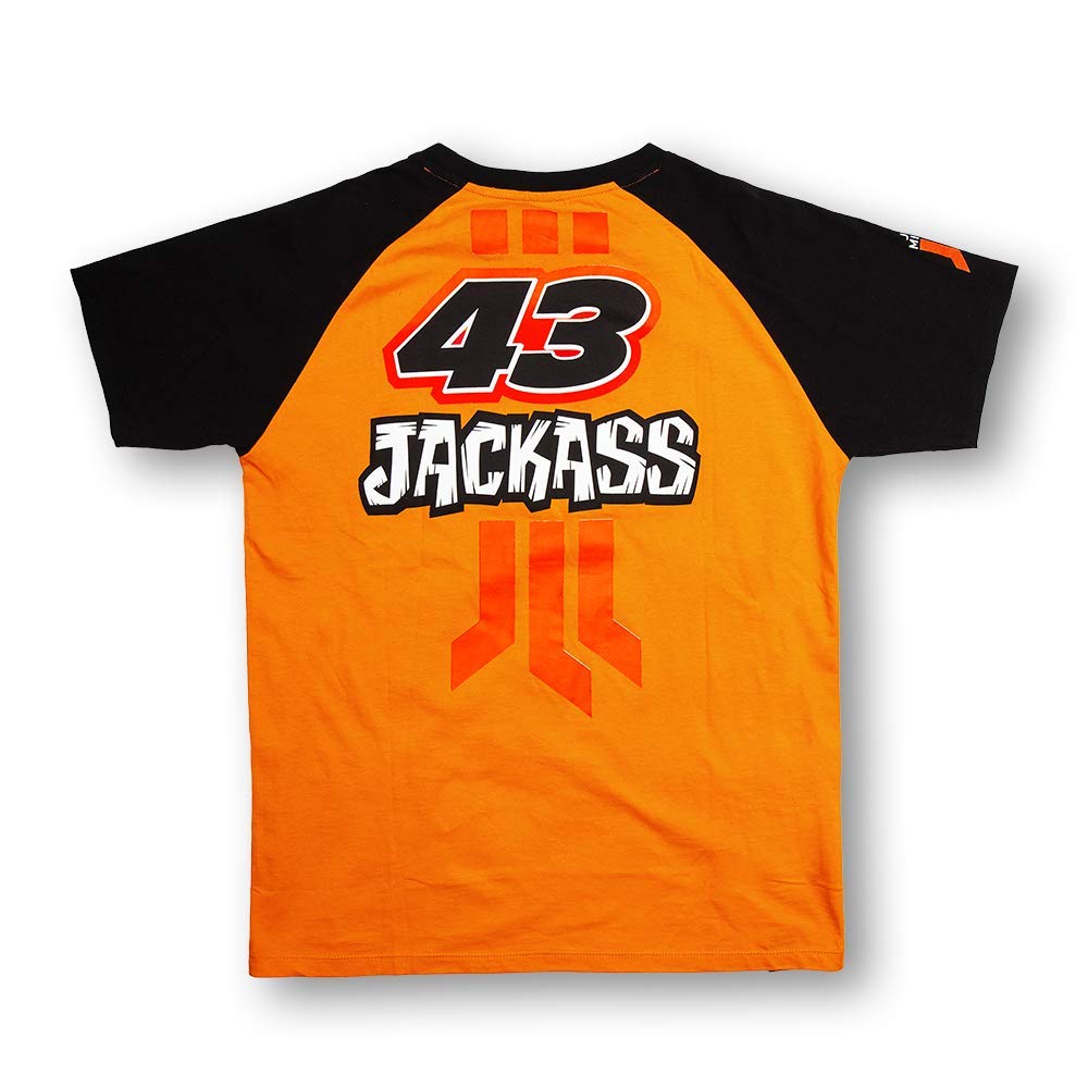 VR 46 Apparel Men's Jack Miller T-Shirt - Official MotoGP Racing Fan Merchandise for Casual Wear & Motorcycle Events