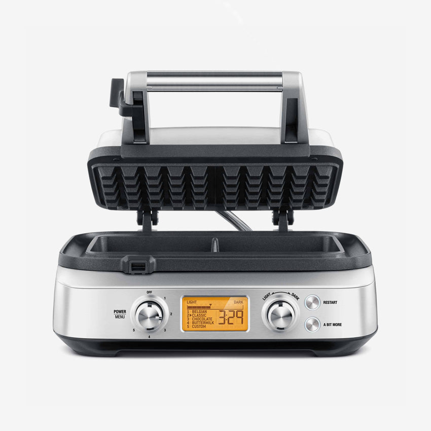 Breville Smart Waffle Pro 2 Slice Stainless Steel Waffle Maker - Perfect for Breakfast, Brunch & Family Gatherings