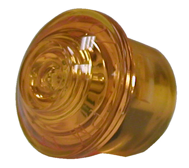 Piranha® LED 177A Amber Clearance Light - Side Marker Light for Trucks, Trailers & RVs - High Visibility Safety Lighting for Night Driving & Roadside Visibility