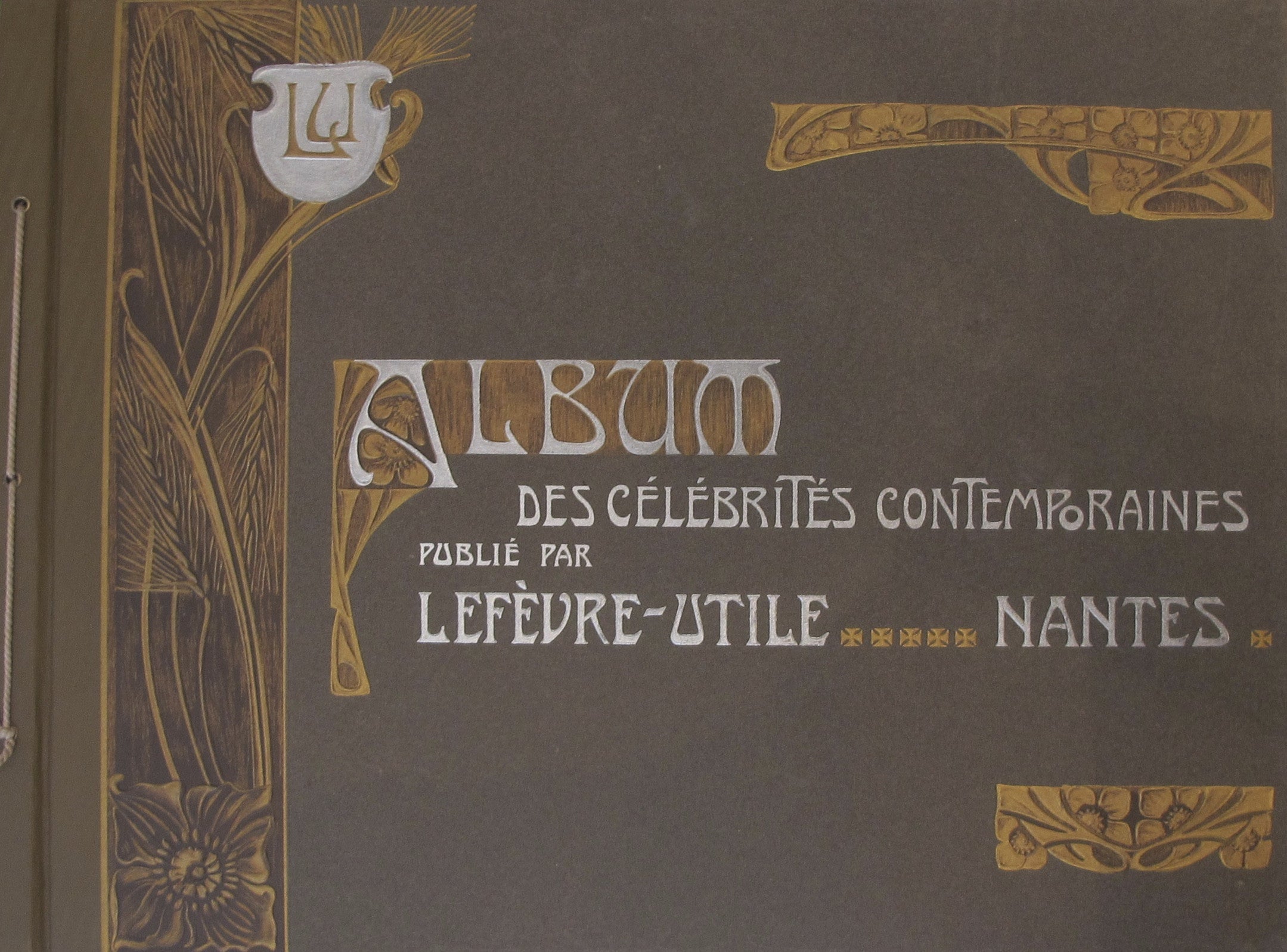 1905 French Art Nouveau LU Biscuit Collectible Postcards Album - Complete Vintage Set for Collectors & Home Decor | Perfect for Antique Collections, Gift Giving & Wall Art Display