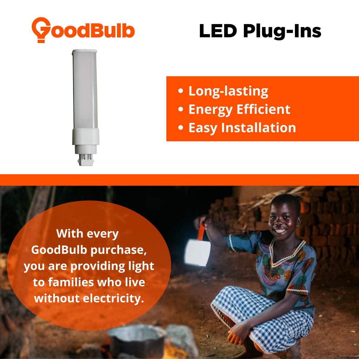 GoodBulb 18W LED Plug-in Light Bulbs - 12W Type A 4 Pin G24Q Base 3000K Warm White - 950 Lumens High Output - 140° Beam Angle - Commercial Grade - 10 Pack - Perfect for Offices, Retail Stores, and Hospitality Lighting