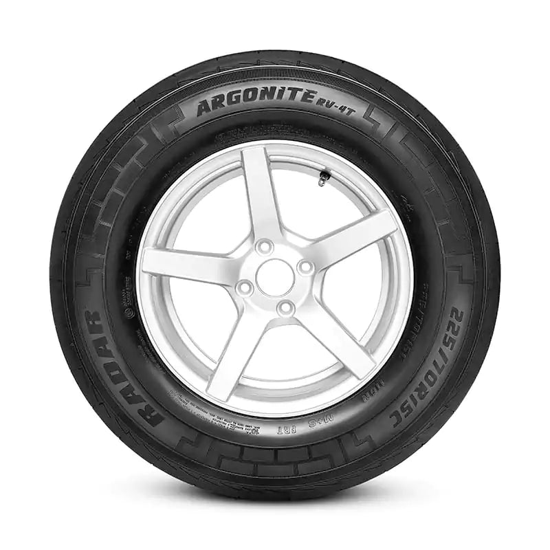 Radar Argonite RV Tire 175R14C 4T 99/98N Load Rating - Durable All-Season Trailer & Camper Tires for Smooth RV Road Trips