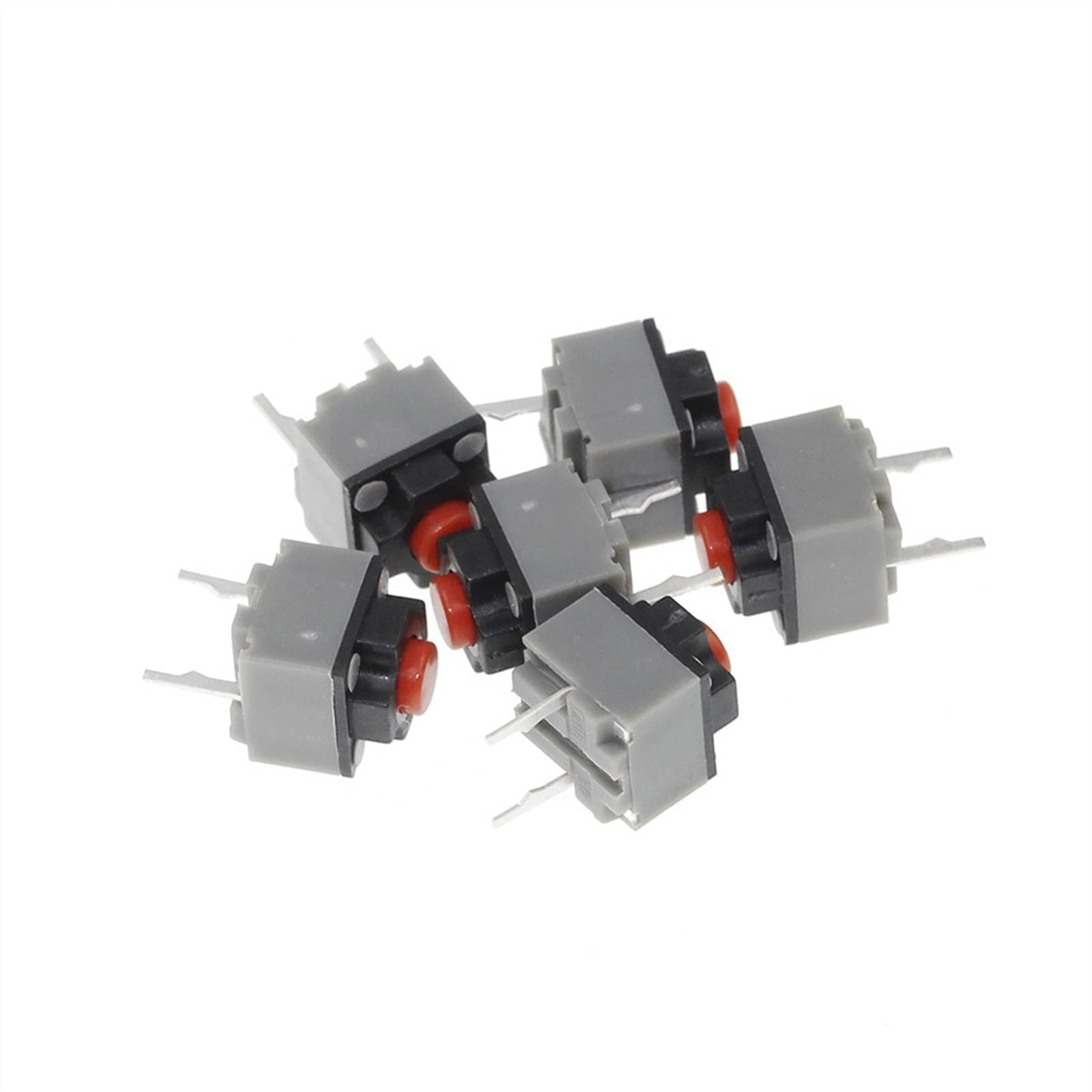 Kigauru Micro Switch 1000PCS - 6x6x7.3mm Silent Tactile Switch for Wireless/Wired Mouse & Keyboard (Mute Button Replacement) - Perfect for Gaming, Office & DIY Electronics Projects