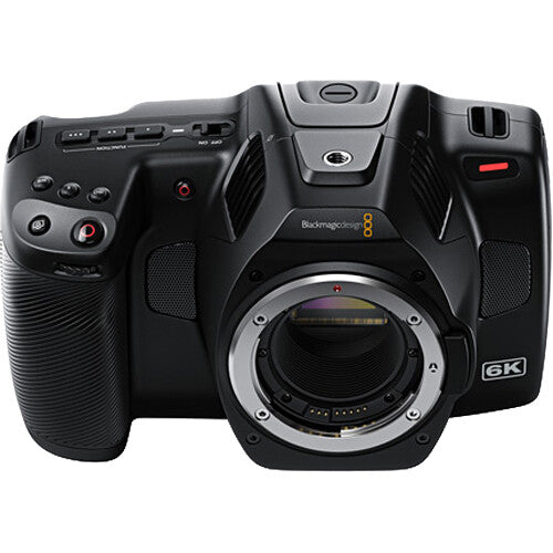 Blackmagic Design Pocket Cinema Camera 6K G2 - Professional 6K Digital Film Camera with EF Mount, HDR & Dual Native ISO - Perfect for Indie Filmmaking, YouTube Content & Cinematic Productions