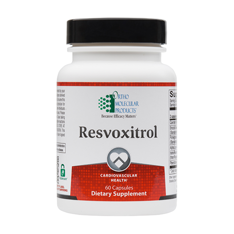 Resvoxitrol by OrthoMolecular Products - Premium Resveratrol Supplement for Heart Health & Anti-Aging - Supports Cardiovascular Wellness & Cellular Longevity - Perfect for Daily Antioxidant Support & Healthy Aging Routine