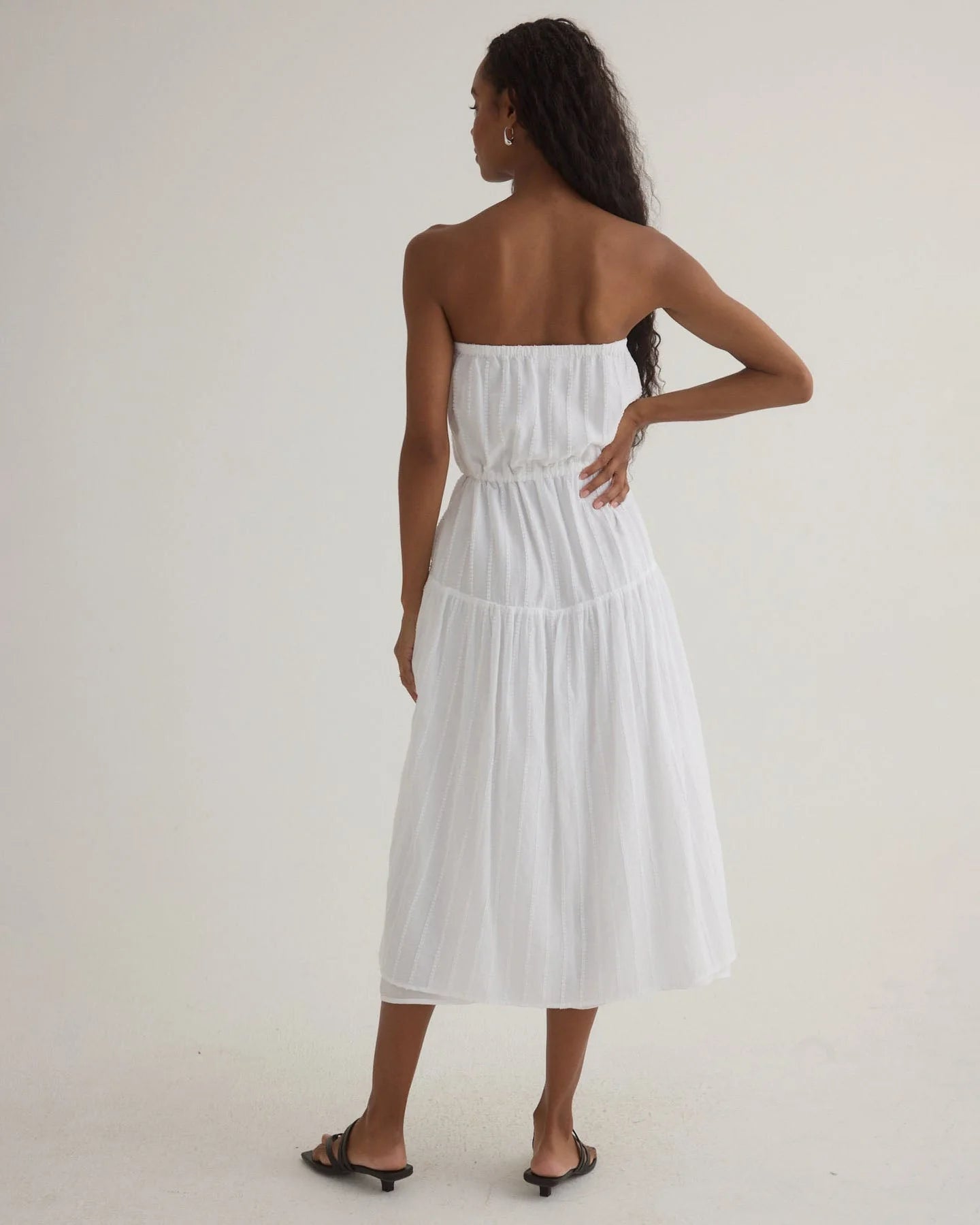 Sorento Ruffle Dress for Women - Elegant Flowy Summer Dress with Feminine Ruffles | Perfect for Beach, Party, and Casual Wear