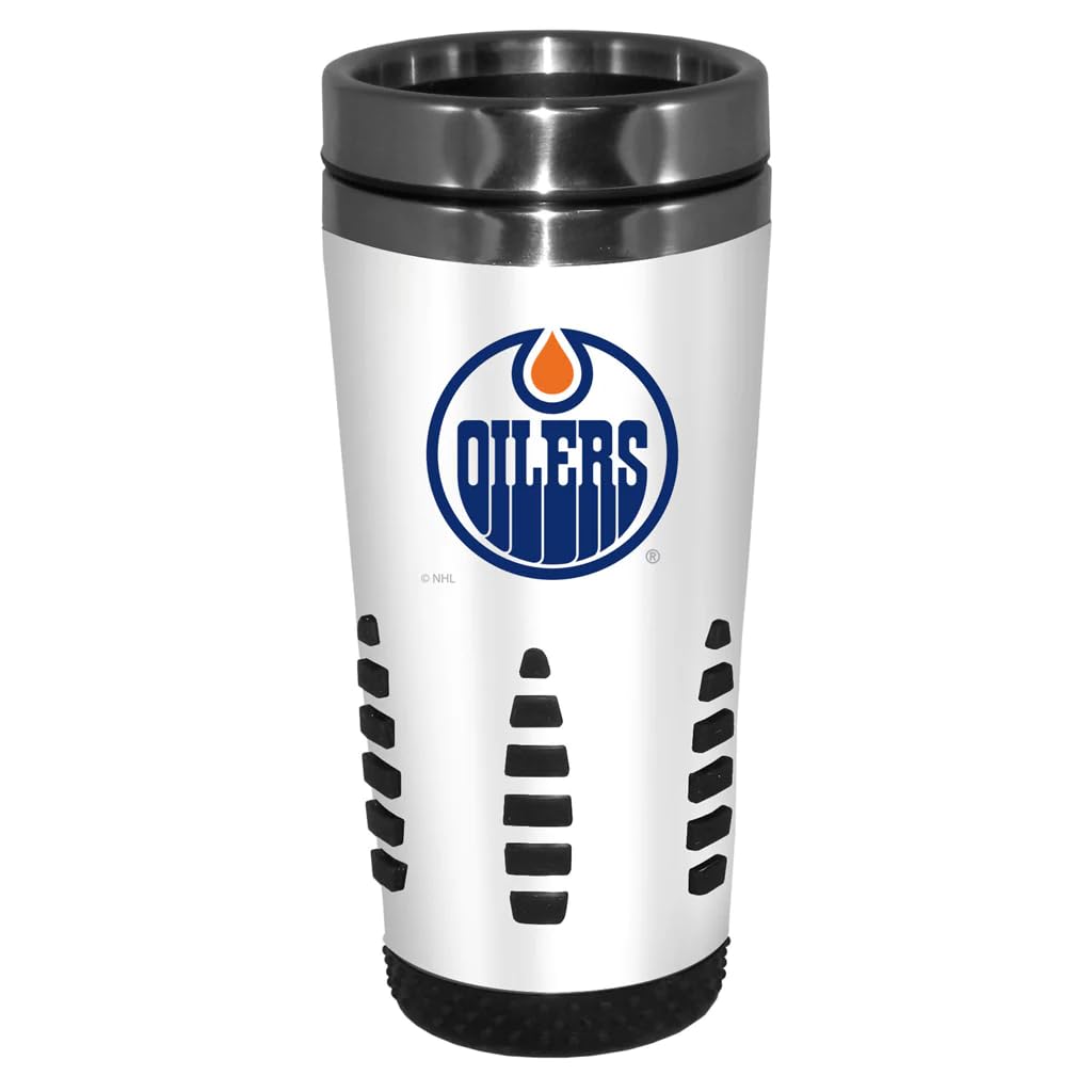 Premium Stainless Steel Huntsville Travel Mug - 16oz Vacuum Insulated Coffee Tumbler with Lid & Handle - Keeps Drinks Hot/Cold for Hours - Perfect for Commuting, Hiking & Office Use