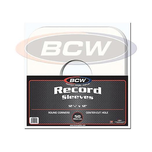 33 RPM Record Paper Sleeves - 50 Pack | Archival Quality Vinyl Record Protectors for LP Storage & Organization | Ideal for DJs, Collectors & Music Enthusiasts