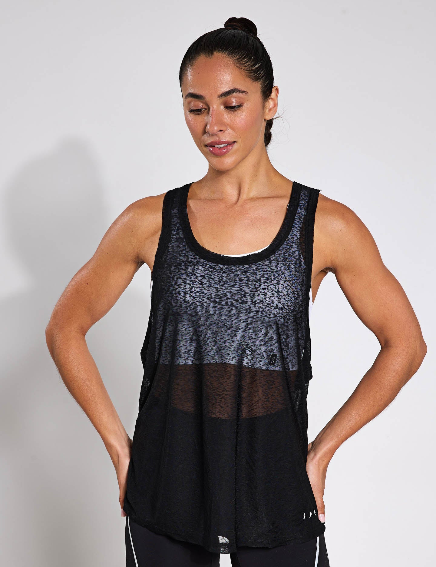 Ada Tank Top for Women - Soft & Comfortable Black Sleeveless Shirt | Perfect for Yoga, Gym, and Summer Outfits