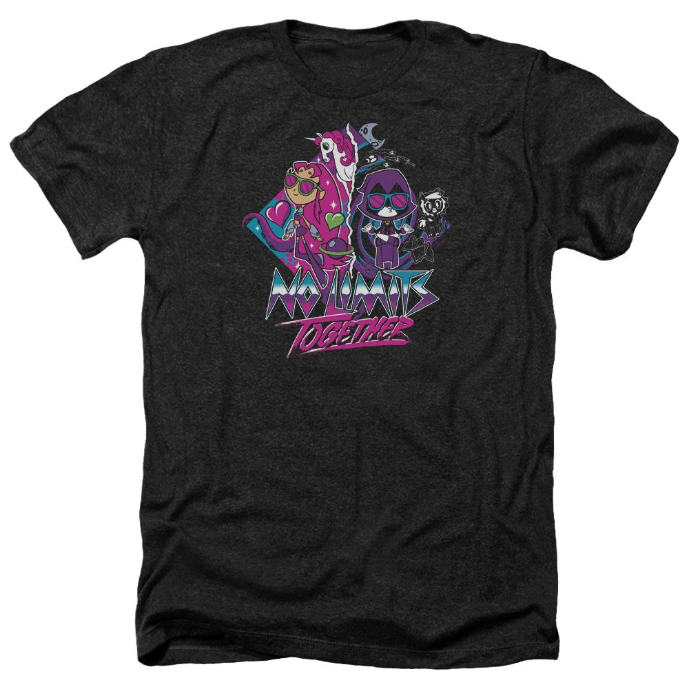 Teen Titans Go to The Movies No Limits Unisex T-Shirt - Soft Heather Cotton Shirt for Men & Women - Casual Wear, Cosplay & Superhero Fan Gift