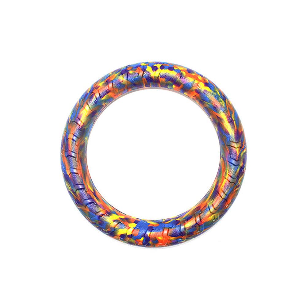 Durable Indestructible Dog Chew Toys for Aggressive Chewers - Tough Flying Disc & Floating Ring Toys for Small, Medium & Large Breeds - Perfect for Fetch, Water Play & Outdoor Training