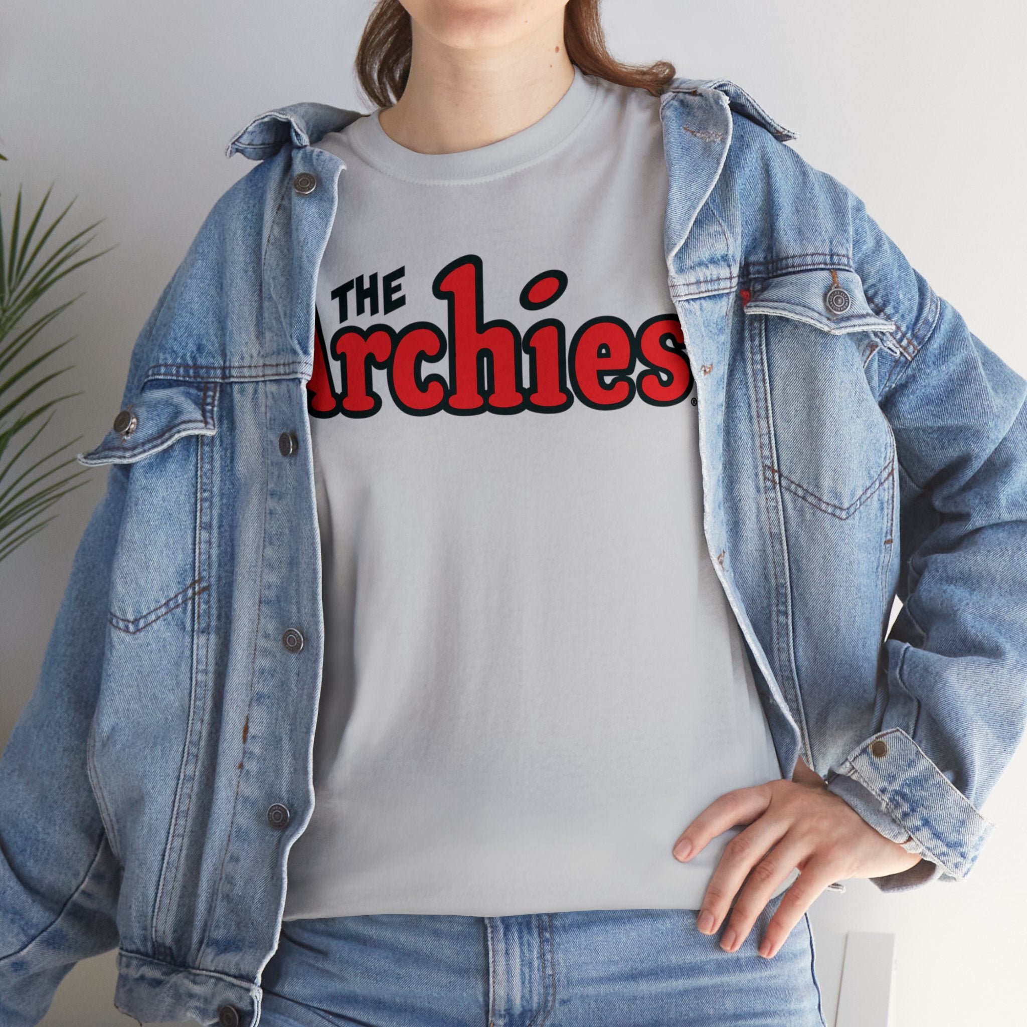 The Archies Logo Graphic Tee - Unisex Heavy Cotton T-Shirt for Men & Women | Casual Wear, Street Style, Music Fans Fashion