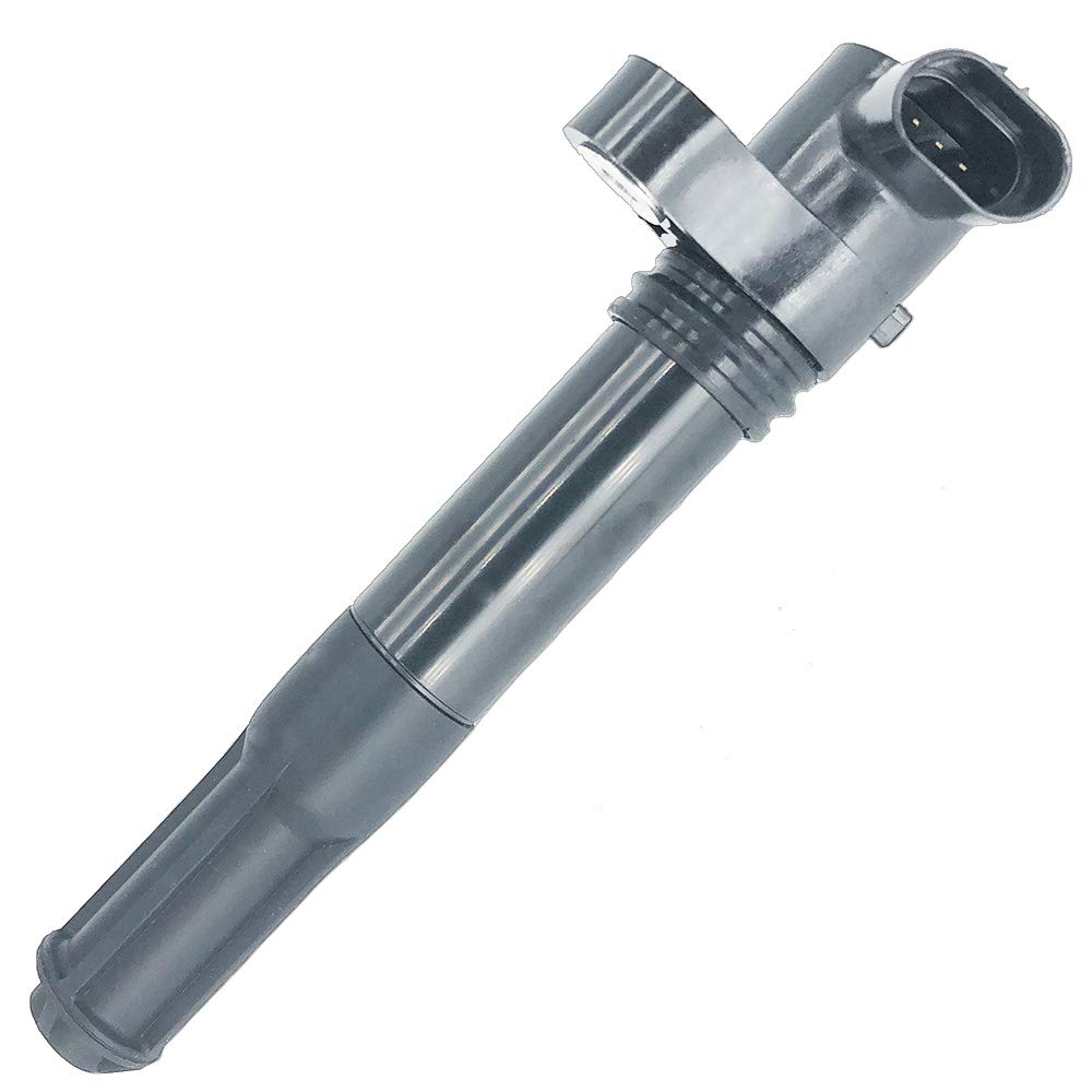 High Performance Ignition Coil Pack Compatible with Alfa Romeo Mito, Fiat 500/500C/500L/Bravo II/Doblo/Ducato/Punto/Panda/Stilo/Tipo, Iveco Daily IV/V 0.9L 1.2L 1.4L 2003+ - Replaces OEM 46777288 UF700 0986221043 - Perfect for Engine Tune-Up & Performance Enhancement