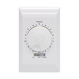Jasco 15067 In-Wall Digital Timer Switch - White | Programmable Light Timer for Home, Office & Outdoor Use | Easy Installation & Energy Saving