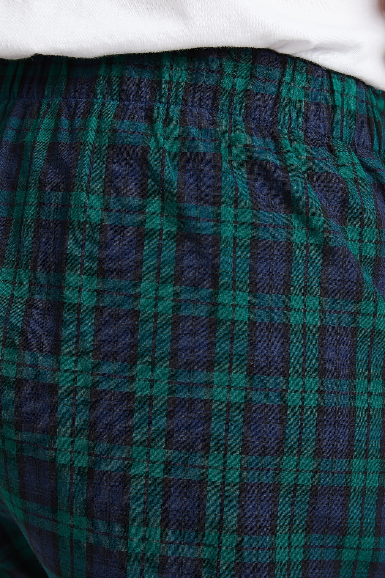 Barefoot Boxer Blackwatch Tartan Plaid Men's Underwear - Soft Comfortable Breathable for Lounge, Sleep & Everyday Wear