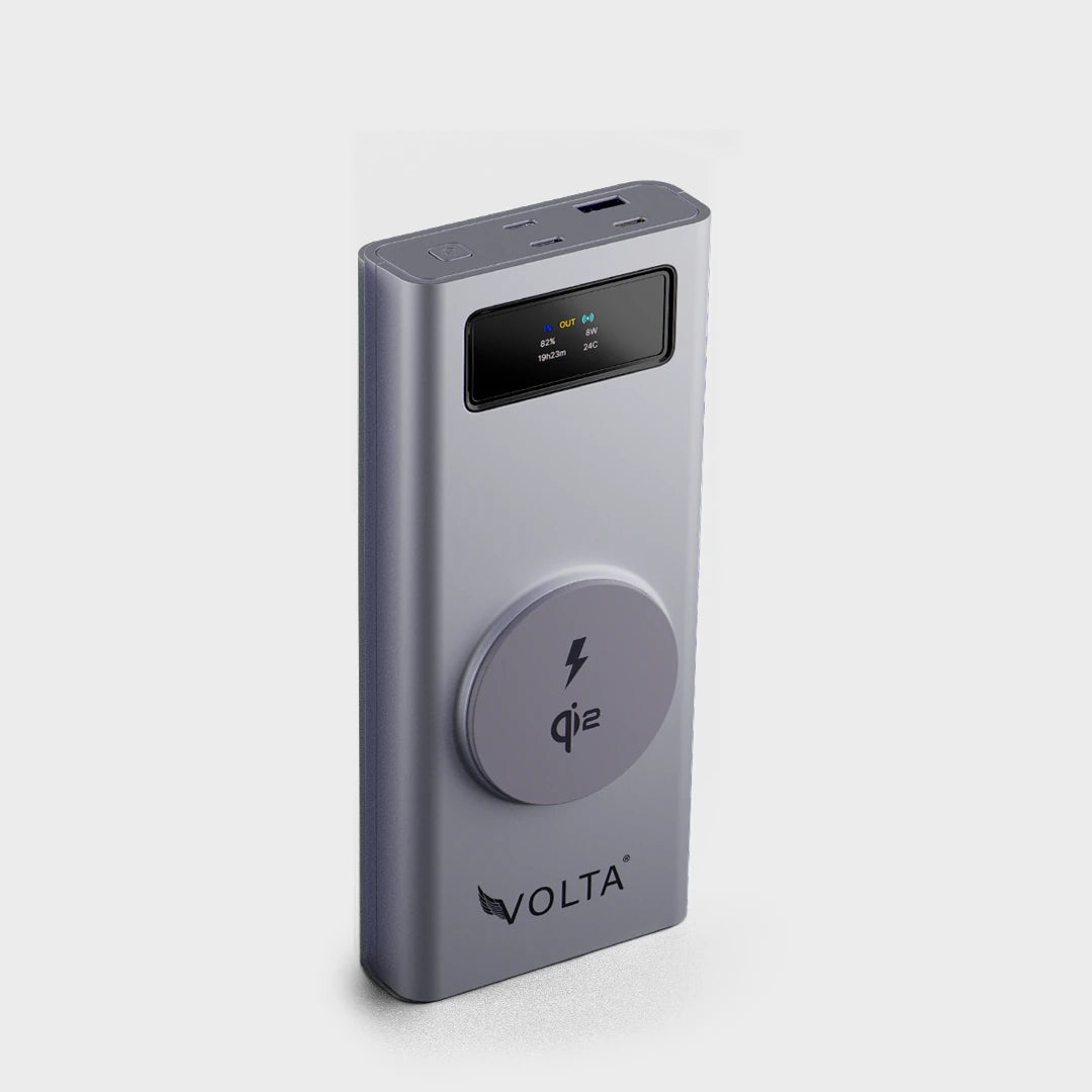 VoltaGo MAX 27,000mAh Portable Charger - FAA Approved Airplane Safe Power Bank for Travel, Camping & Emergency Backup