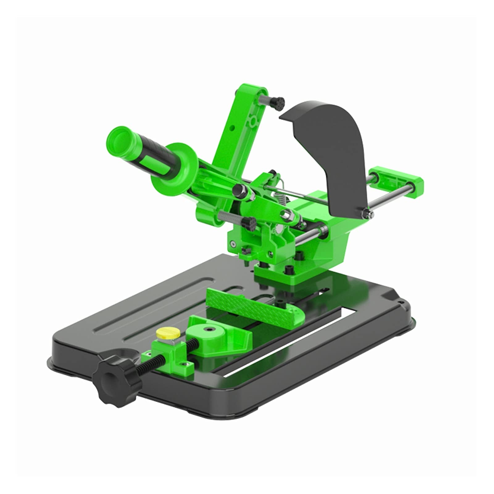 Universal Angle Grinder Stand Bracket - Heavy Duty Fixed Support for 100mm & 125mm Angle Grinders - Multi-Functional Pull Rod for Secure Grinding & Cutting - Perfect for Metalworking, Woodworking & DIY Projects