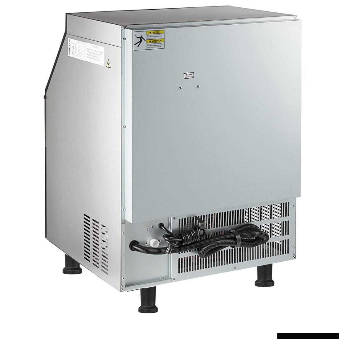 Blizzard SN 210P Commercial Ice Maker Machine - Air Cooled for Restaurants, Bars & Cafes - High Capacity Ice Production for Beverage Service & Food Preservation
