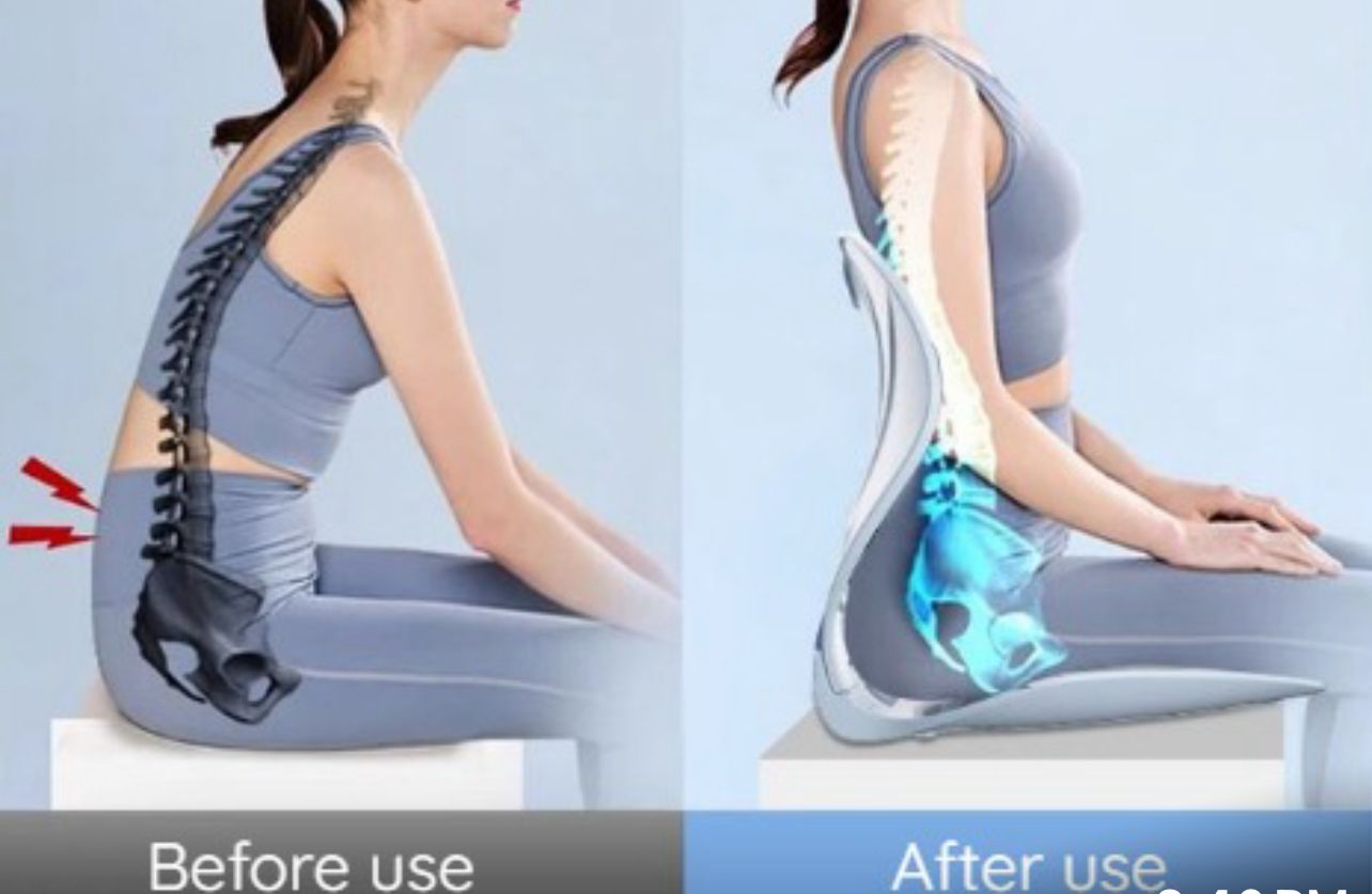 POSTURE PRO LUMBAR SUPPORT ULTIMO - Premium Ergonomic Back Support Cushion for Office Chairs & Car Seats - Relieve Lower Back Pain - Ideal for Home, Office & Long Driving (Regular $199.99, Now $99.99)